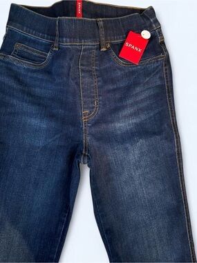 Spanx TALL Dark Blue Stretch Denim Jeans